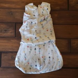 Geometric Halo Sleep Sack Swaddle